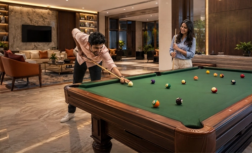 Hiranandani Bayview Mumbai Billiards Game